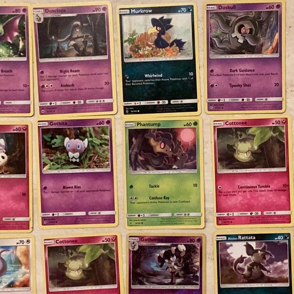 Halloween Pokemon Cards 2017 Lot Of 18 Card Assorted Assortment Tcg View 4